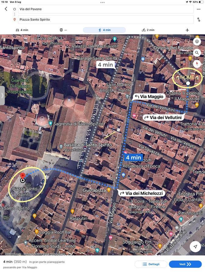 פירנצה Uffizi & Santo Spirito Family/Groups Apartment מראה חיצוני תמונה