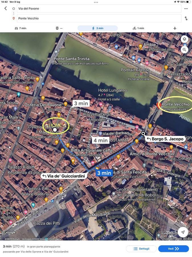 פירנצה Uffizi & Santo Spirito Family/Groups Apartment מראה חיצוני תמונה