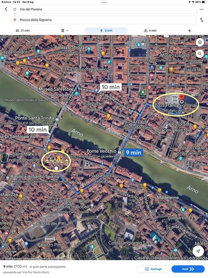 פירנצה Uffizi & Santo Spirito Family/Groups Apartment מראה חיצוני תמונה